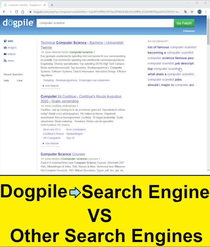 dogpile search engine