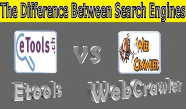 etools vs webcrawler