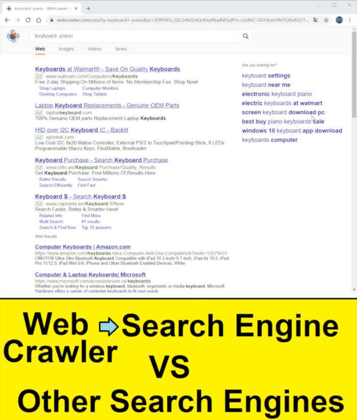 webcrawler search engine