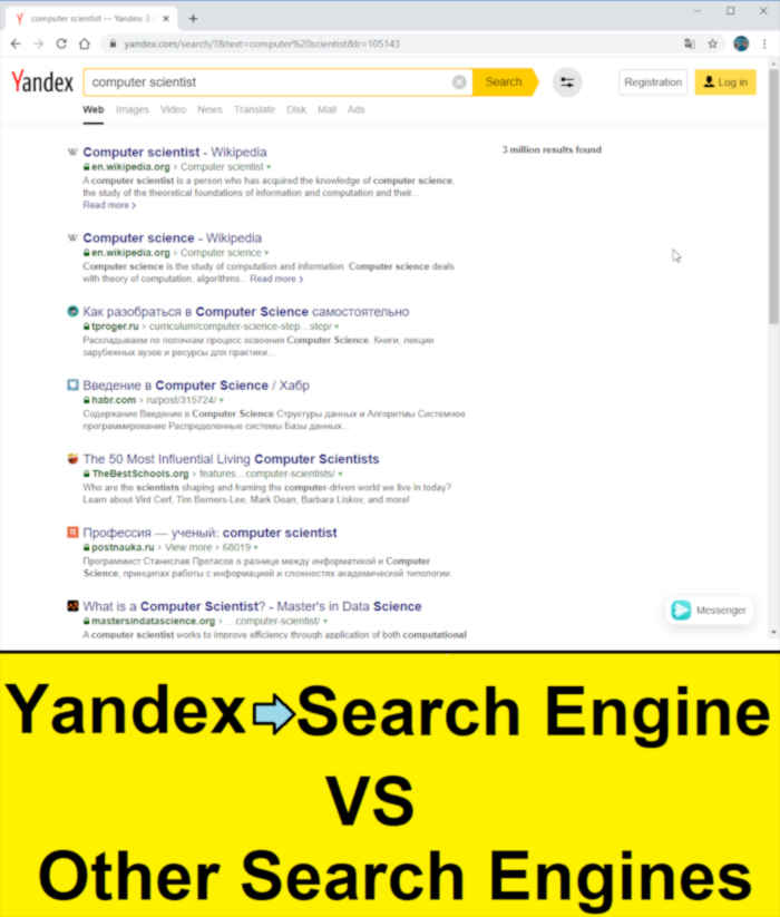 yandex search engine